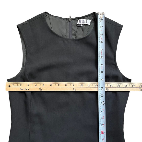 MARELLA SHEATH DRESS WOOL Sleeveless Fitted Dress Women size 4 - Picture 12 of 14
